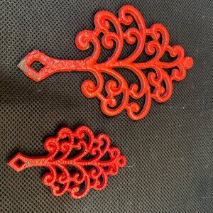 Set of Vintage Tree of life trivets